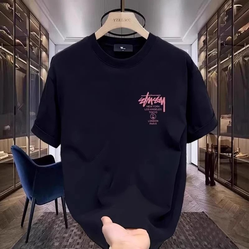 Stussy White Graphic Print Oversized T-Shirt
