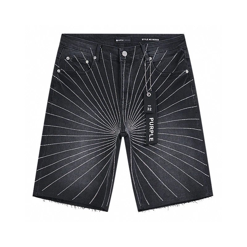 Purple Brand Style No 002025 Black Studded Denim Jeans