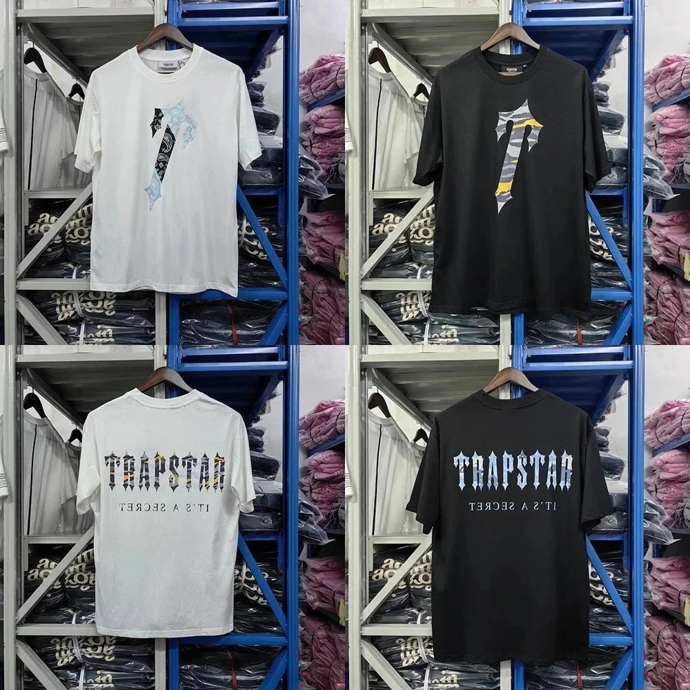Trapstar Graphic Print White Black Streetwear T-Shirt