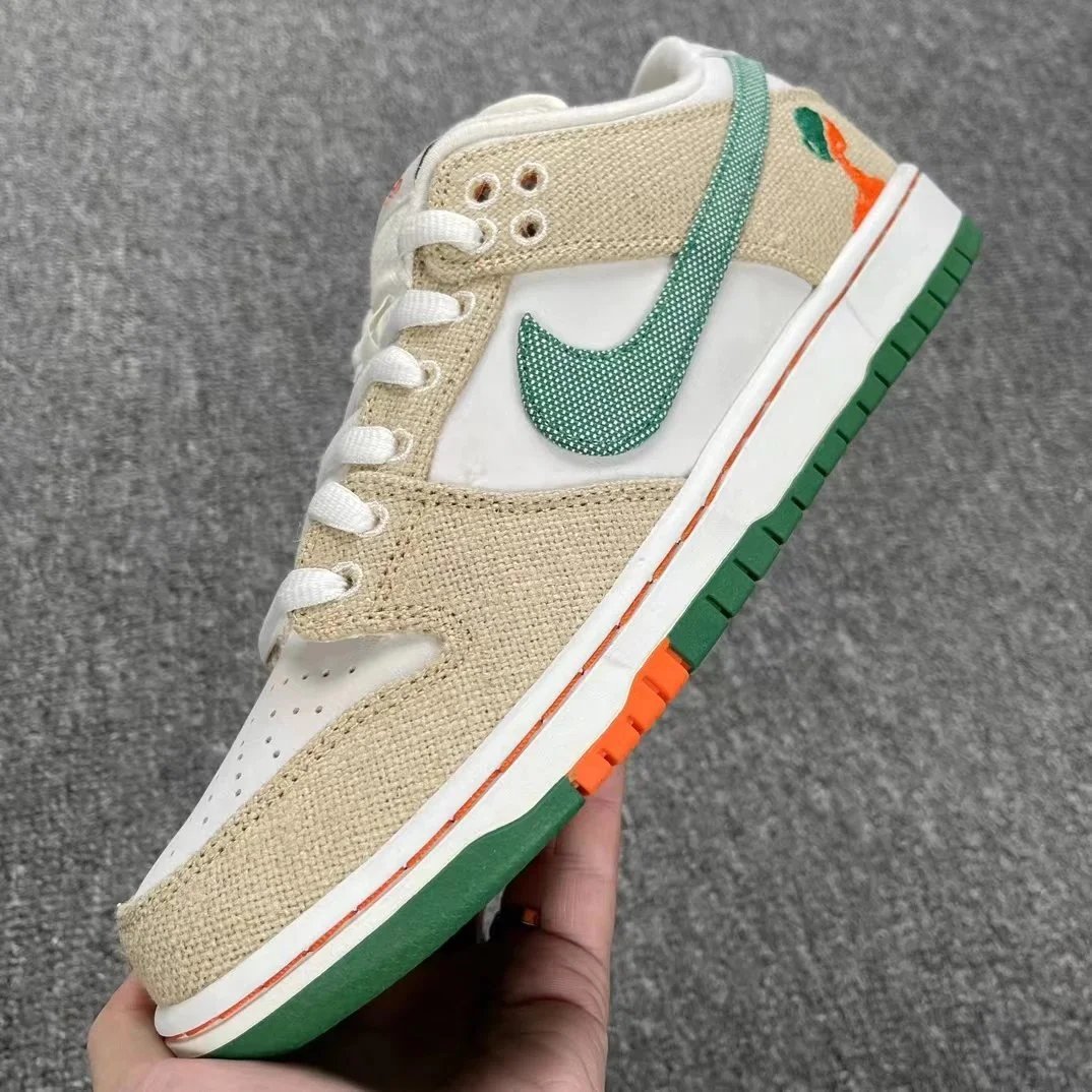 Nike Dunk Low Olive Yellow Casual Sneakers