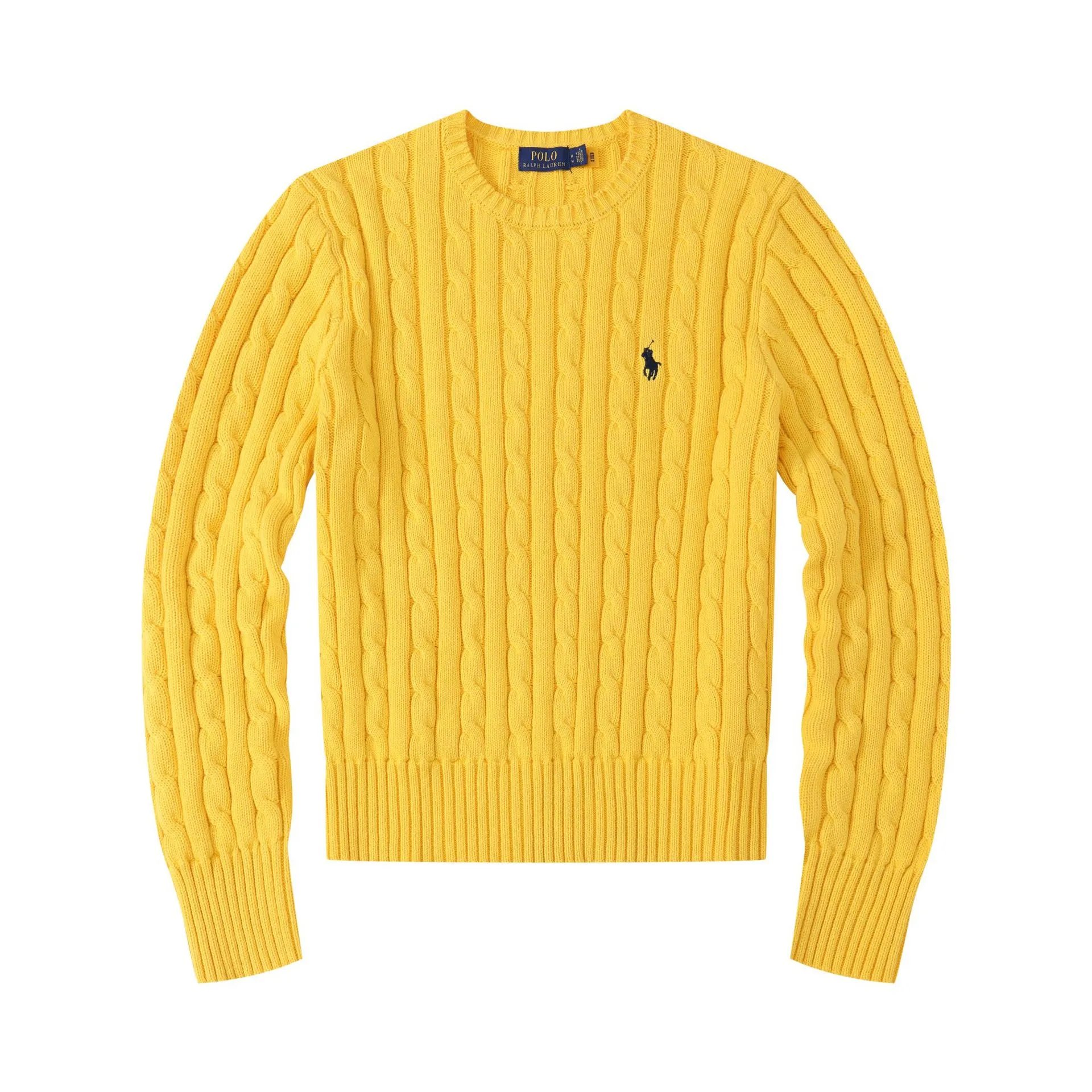 Women's Crew Neck Yellow