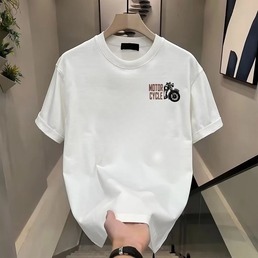 American Legend White Graphic Print Oversized T-Shirt