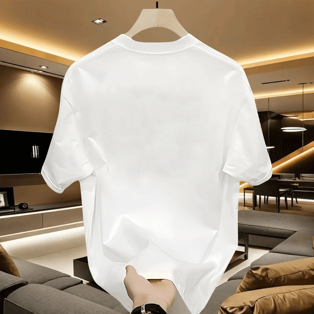 Graphic Print White Oversized Streetwear T-Shirt