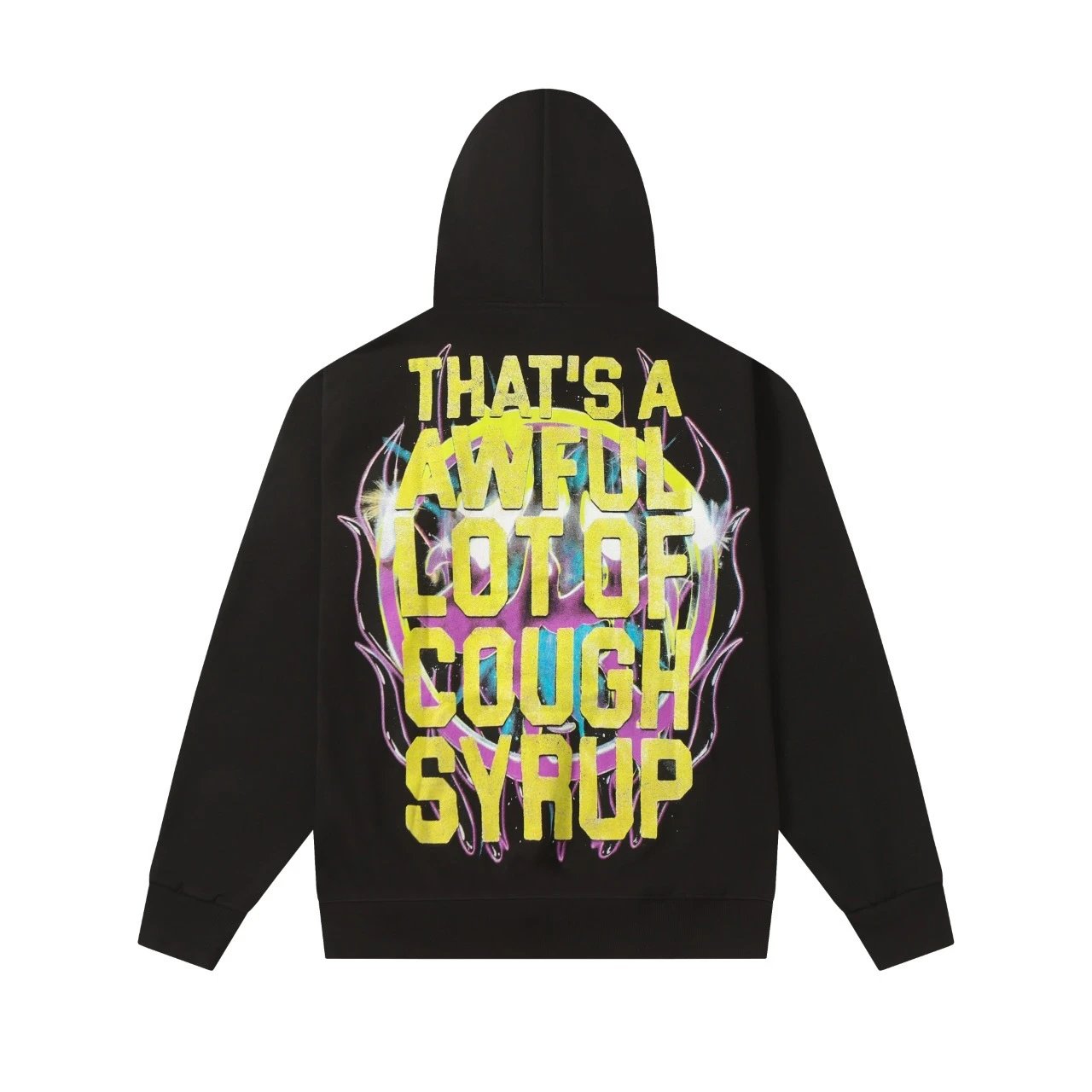 Desto Dubb Cough Syrup Black Graphic Hoodie