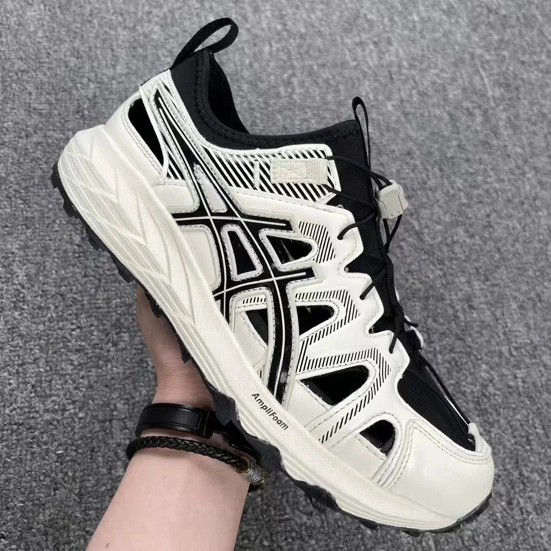 Asics Gel-Quantum 360 White Black Mesh Running Shoes