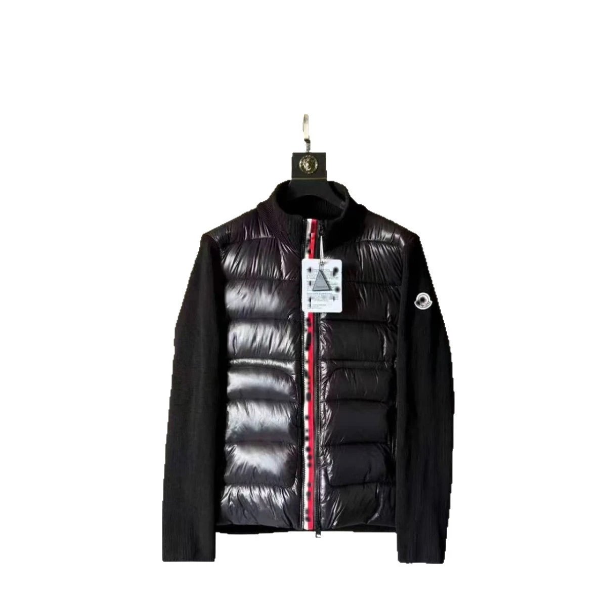 Moncler Hybrid Black Quilted Puffer Jacket