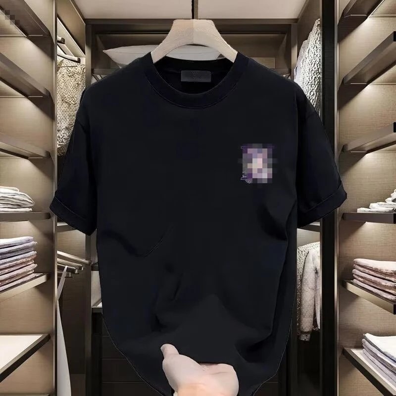 White Graphic Print T-Shirt Purple Floral Logo Streetwear