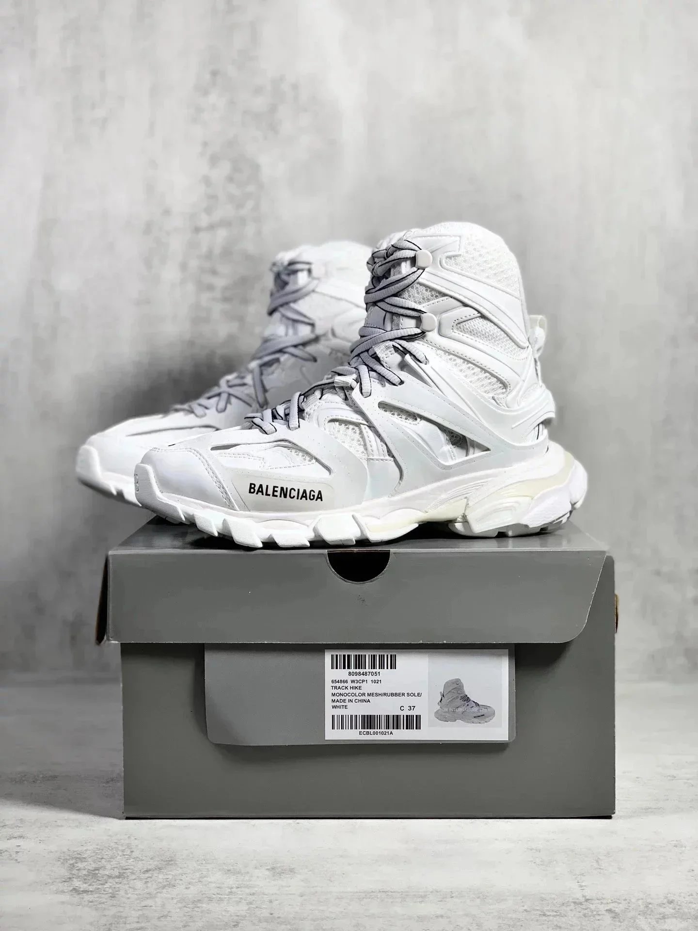 Balenciaga Sneakers Track Hike high-top — High-top white 1021