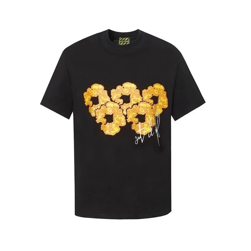 Denim Tears Black Graphic Print T-Shirt Collection