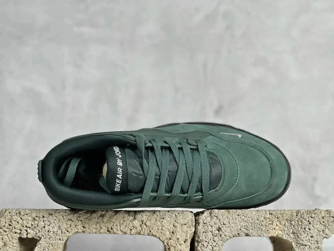 Nike Air Flight 89 Green Suede Retro Basketball Shoes