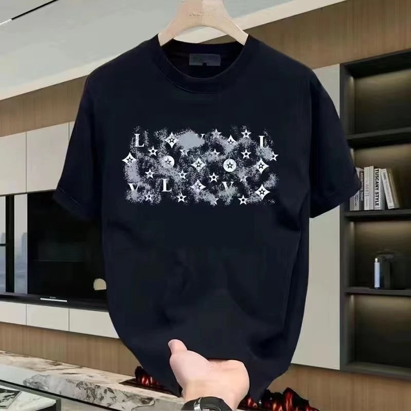 Louis Vuitton Monogram Black Graphic Print T-Shirt