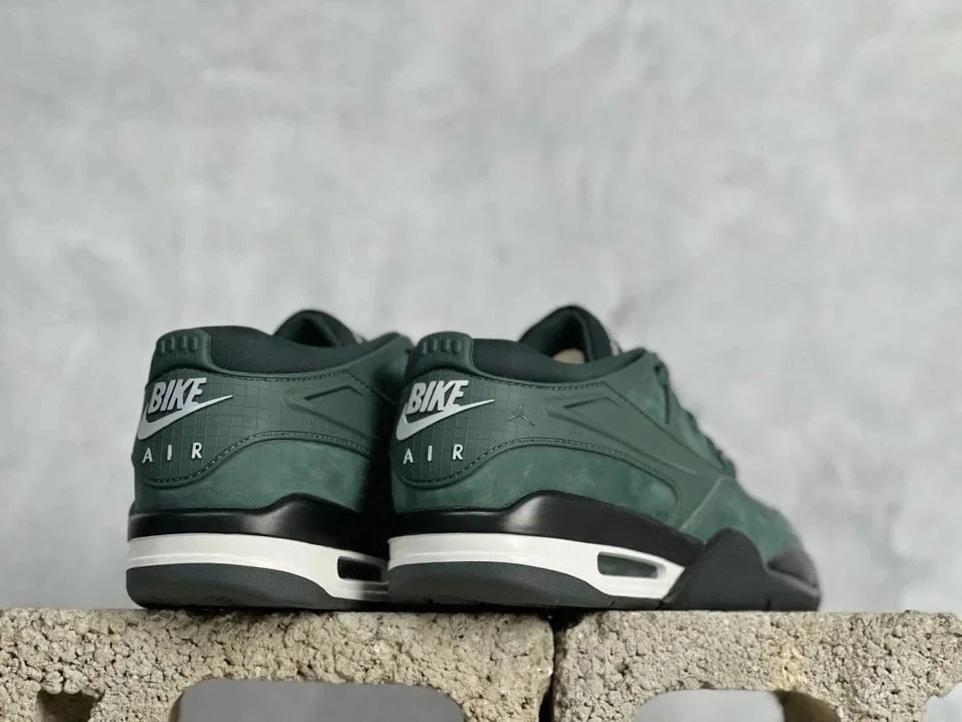 Nike Air Flight 89 Green Suede Retro Basketball Shoes