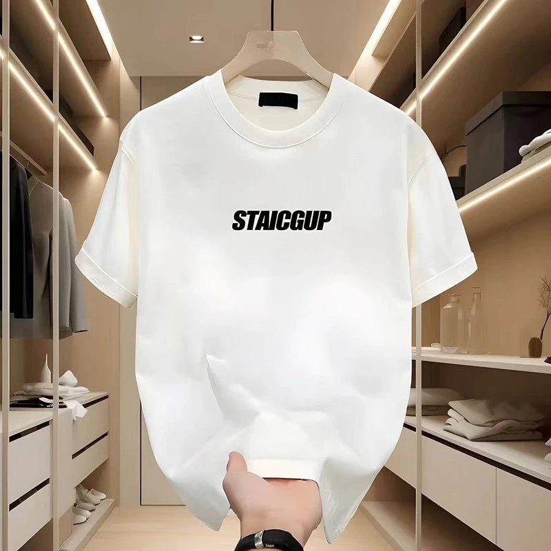 AICG Cloth Brand Black Graphic Print Oversized T-Shirt