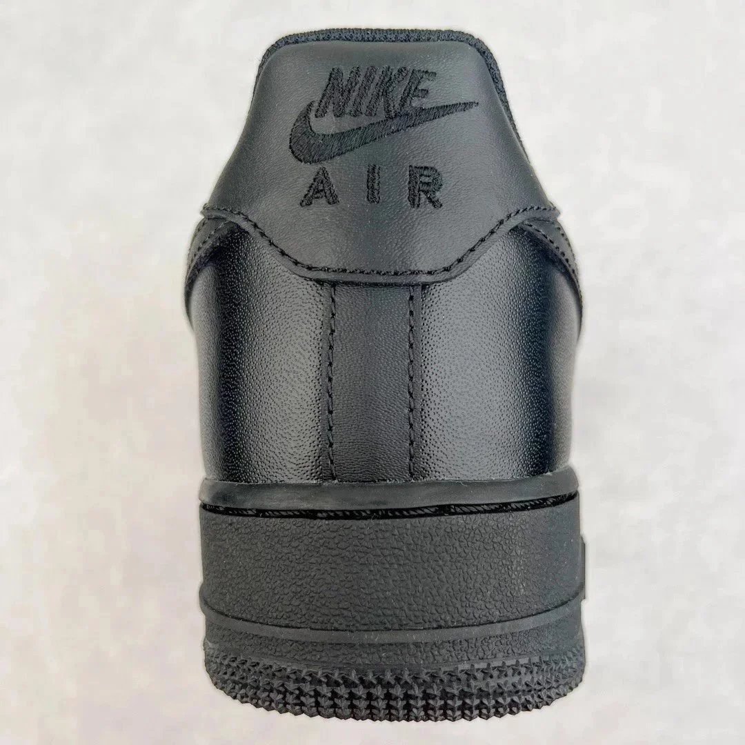 Nike Air Force 1 Black Classic Low Top Sneakers