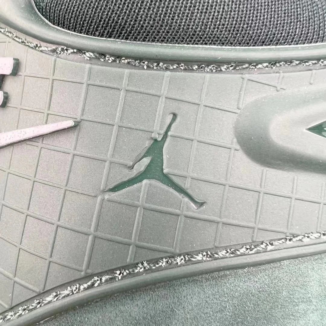 Nike Air Flight 89 Green Suede Retro Basketball Sneakers