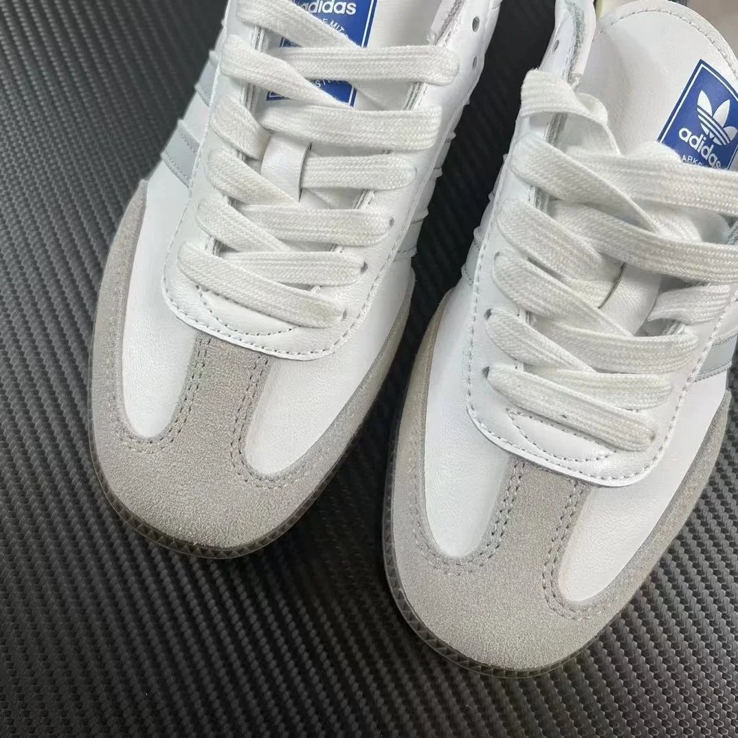 Adidas Samba White Light Blue Casual Sneakers