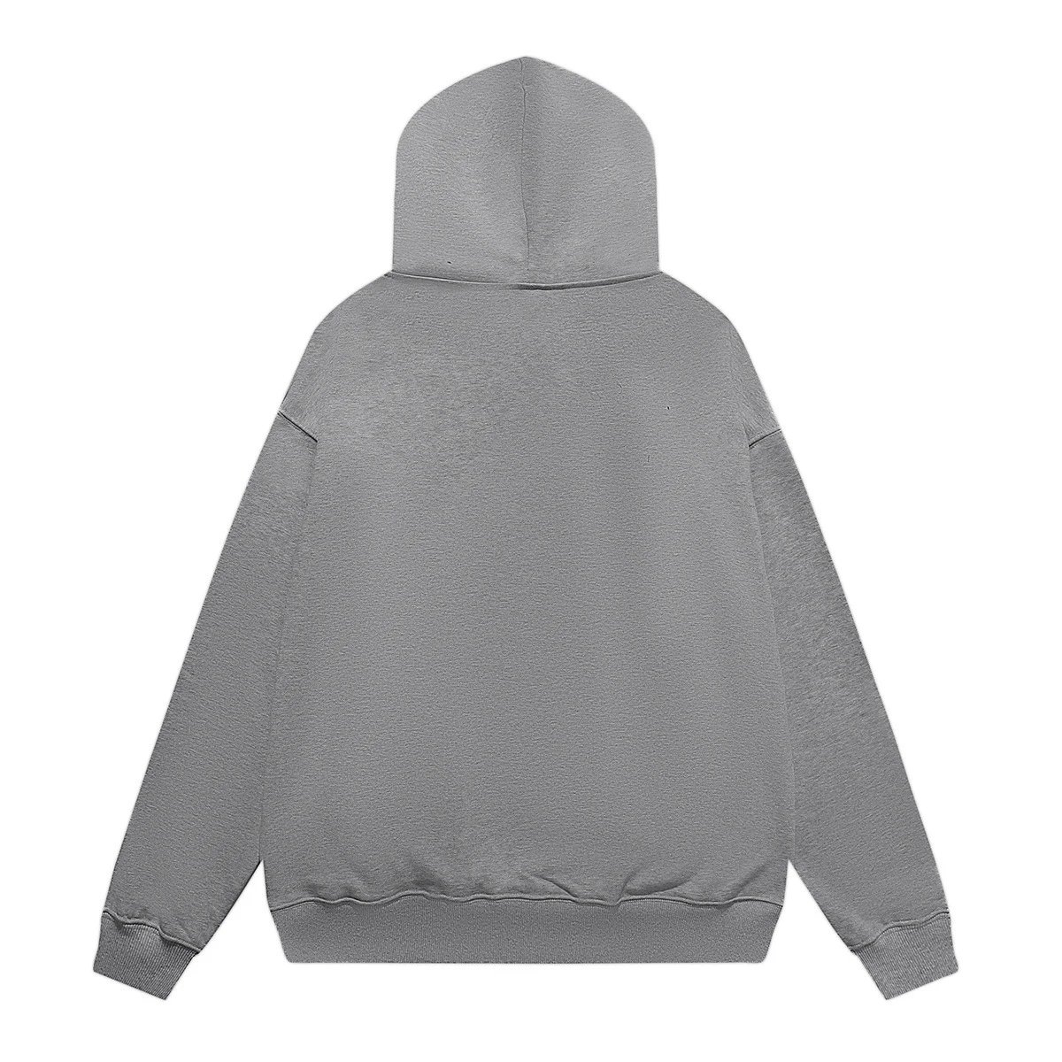 Ville Kids Gray Graphic Chain Print Hoodie