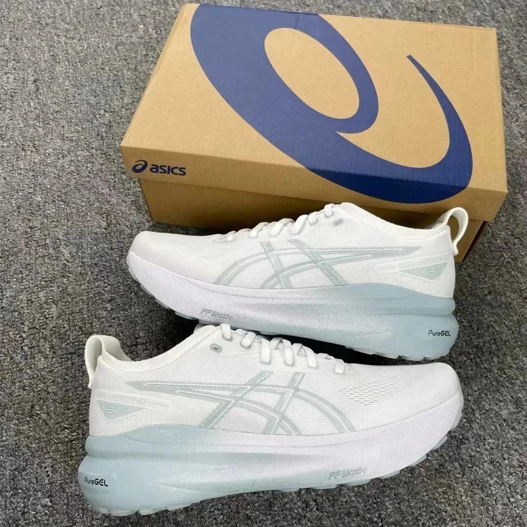Asics Pure Gel White Running Shoes