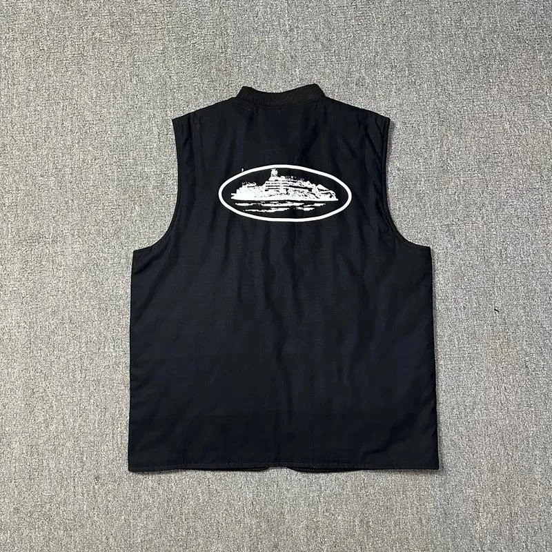 Guerillat Utility Vest Black Workwear Style