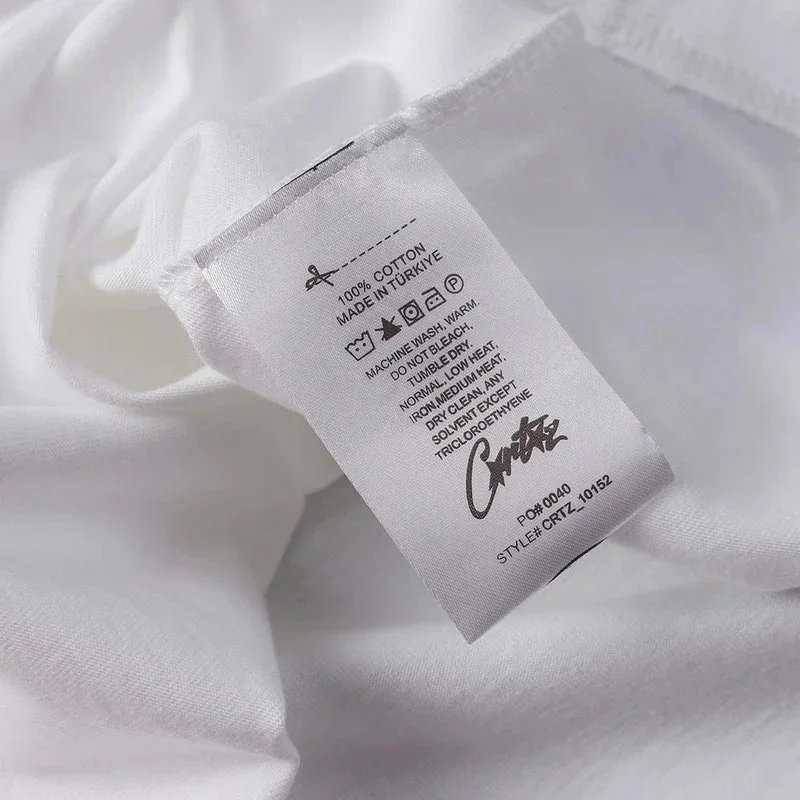 Corteze Graphic Print White Streetwear T-Shirt