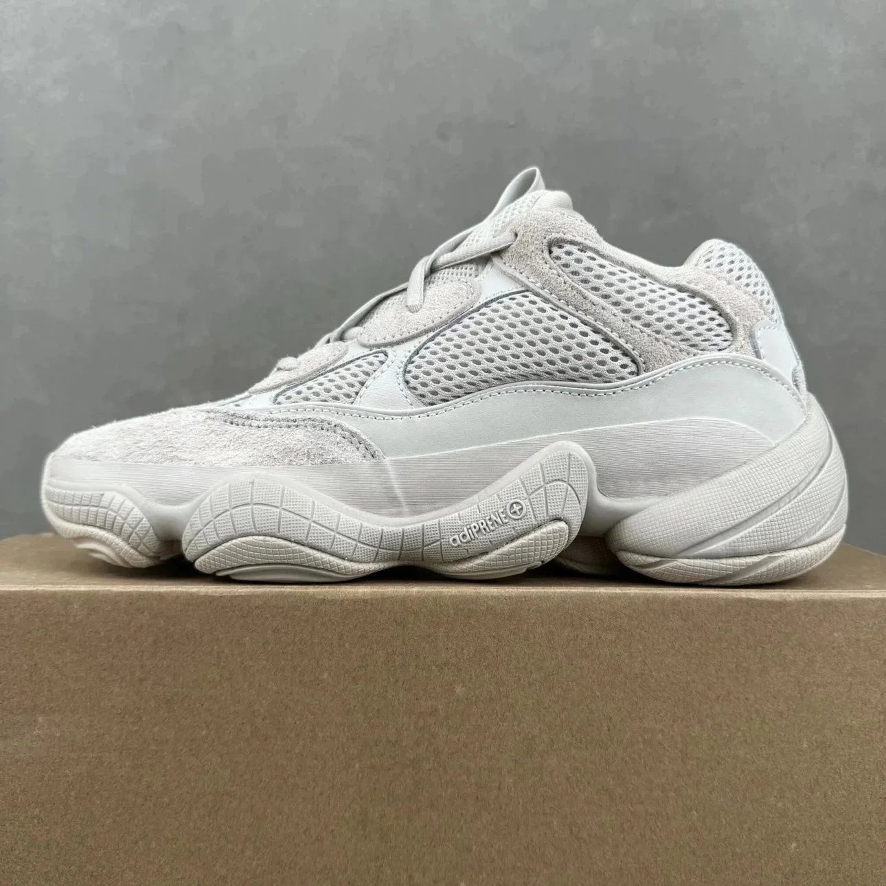 Adidas Yeezy 500 White Mesh Casual Sneakers