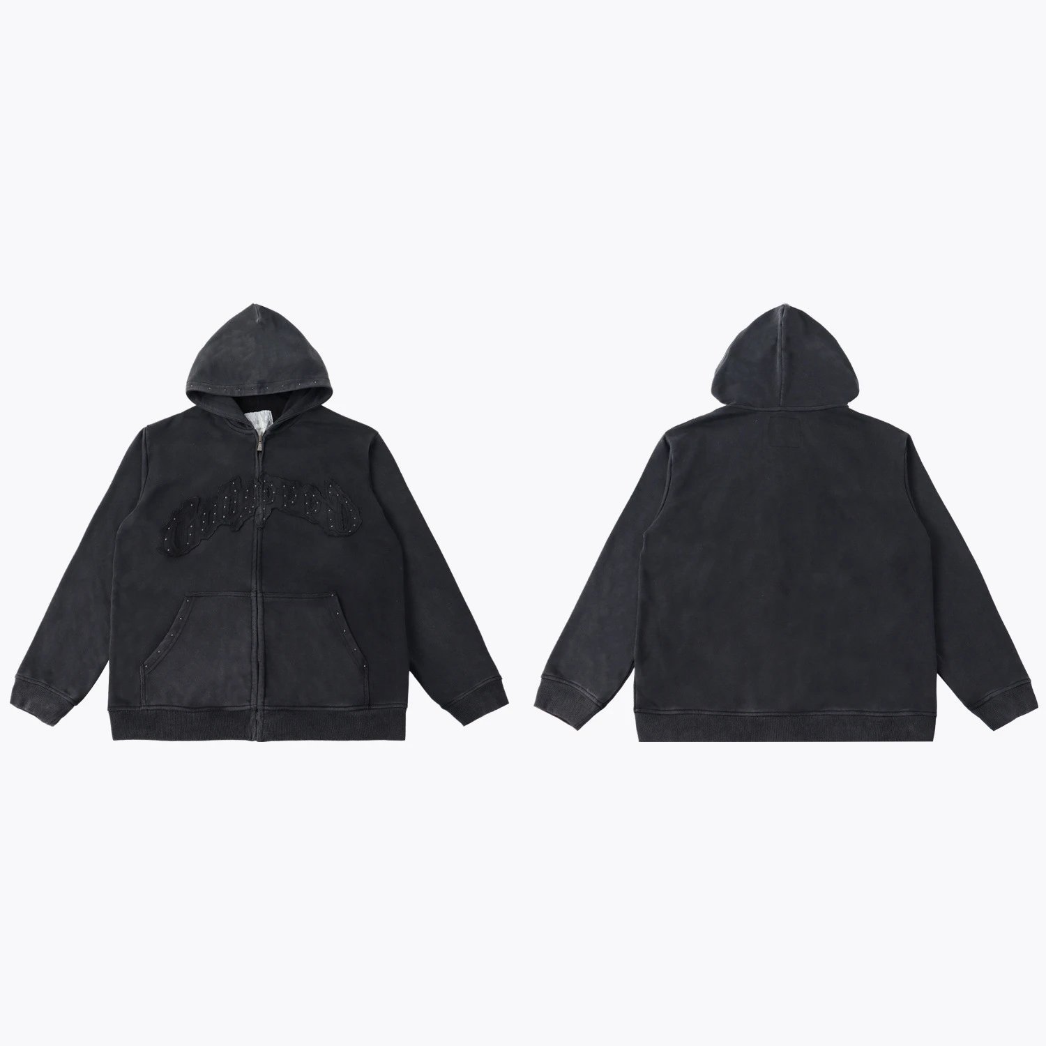 Diamond Supply Co Gray Embroidered Logo Hoodie And Jogger Set