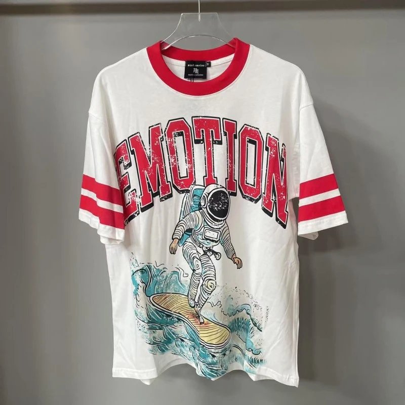 Mixed Emotions T-Shirts Graphic rhinestone T-shirt — B 106#-Black