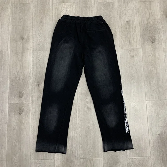 Lost Tracksuits Rhinestone Logo Distressed Zip-Up Hoodie and Jogger Set product detail image 34