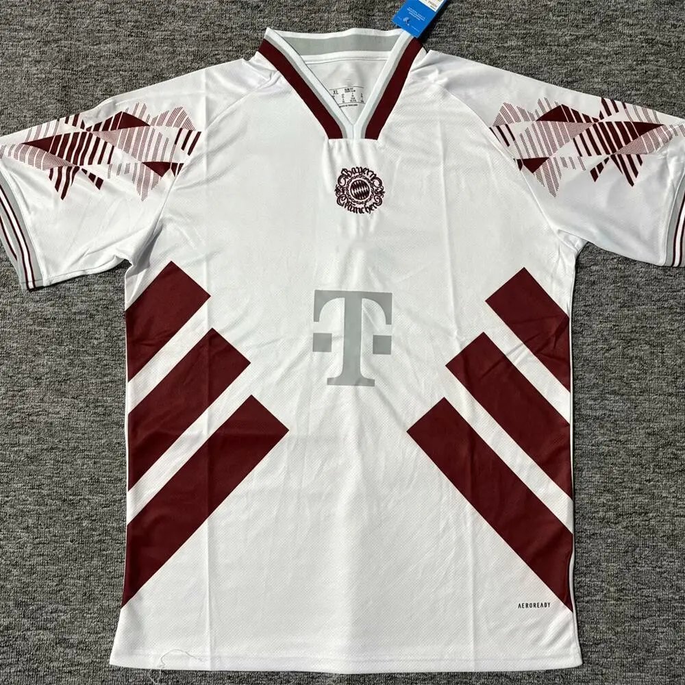 Adidas Football Jerseys FC Bayern München short-sleeve jersey — 2526 Bayern Special Edition White