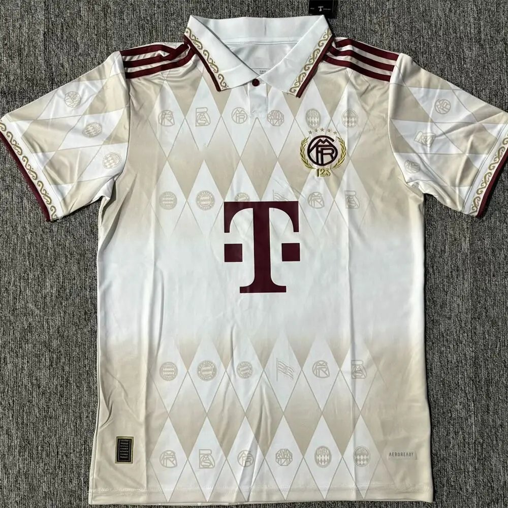 Adidas Football Jerseys FC Bayern München short-sleeve jersey — 2526 Bayern White POLO