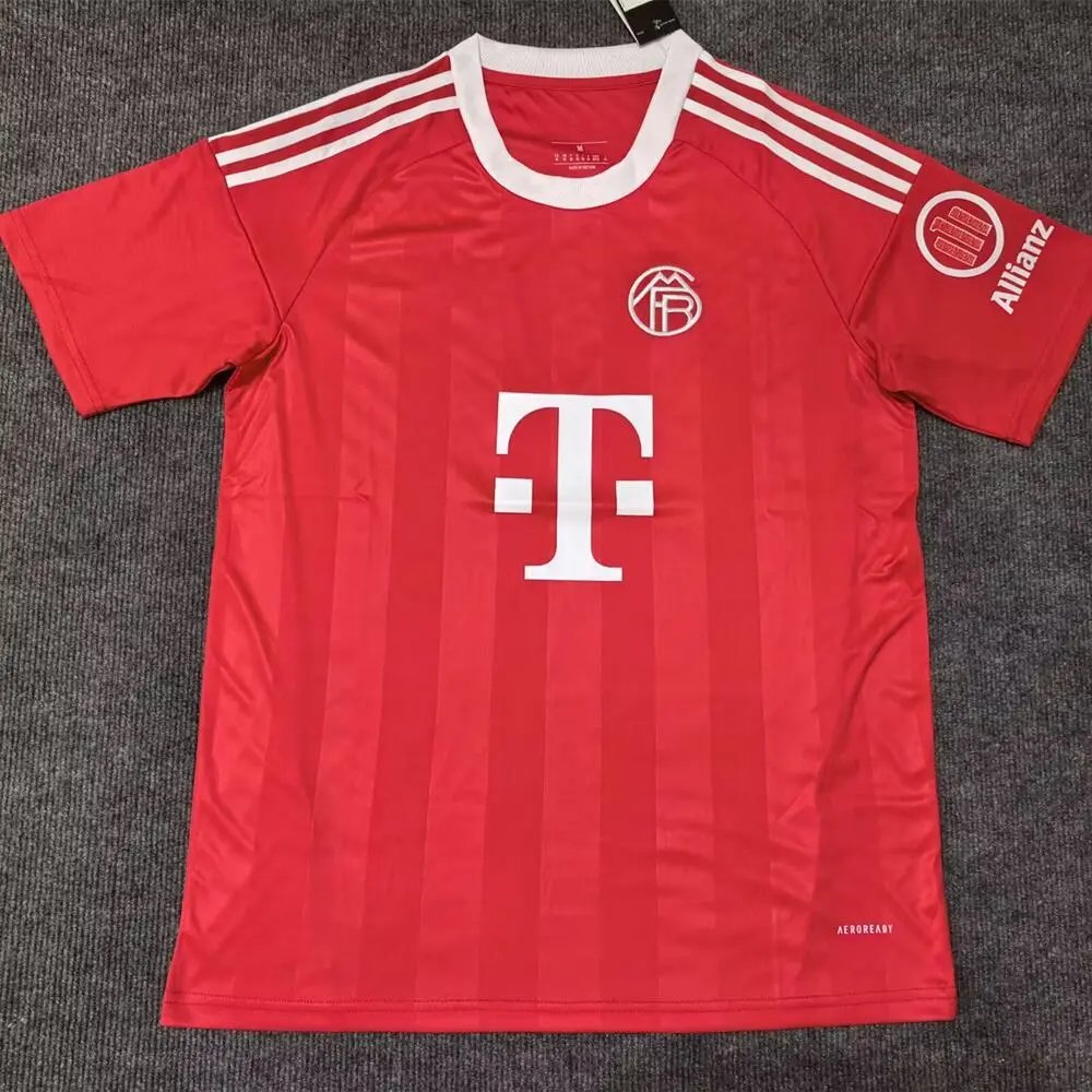 Adidas Football Jerseys FC Bayern München short-sleeve jersey — 2526 Bayern goalkeeper red