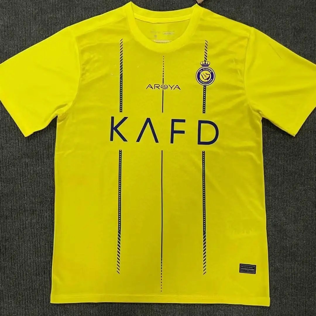 Real Madrid x Juventus x Manchester United Collage Yellow White Red Casual Soccer Jersey