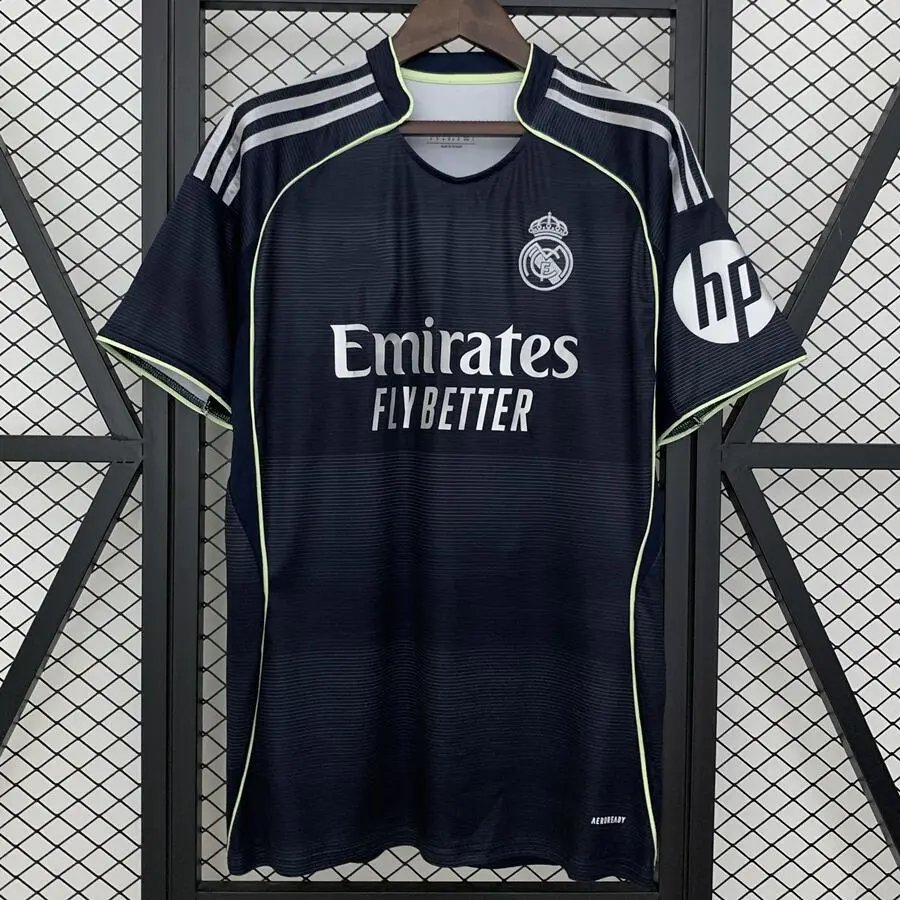 Real Madrid Soccer Jersey Black Red Rose Dragon Print Casual