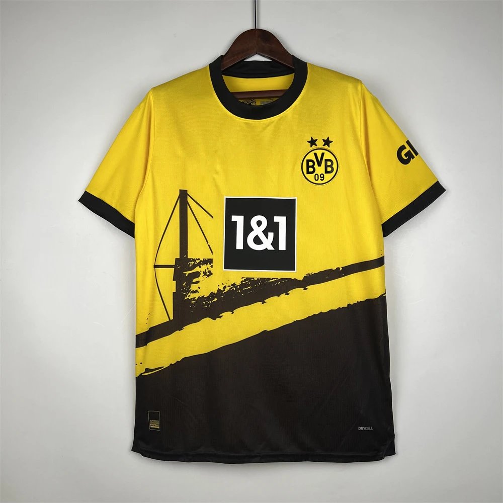 Borussia Dortmund Football Jerseys Short-sleeve jersey — 2324 Dortmund home game