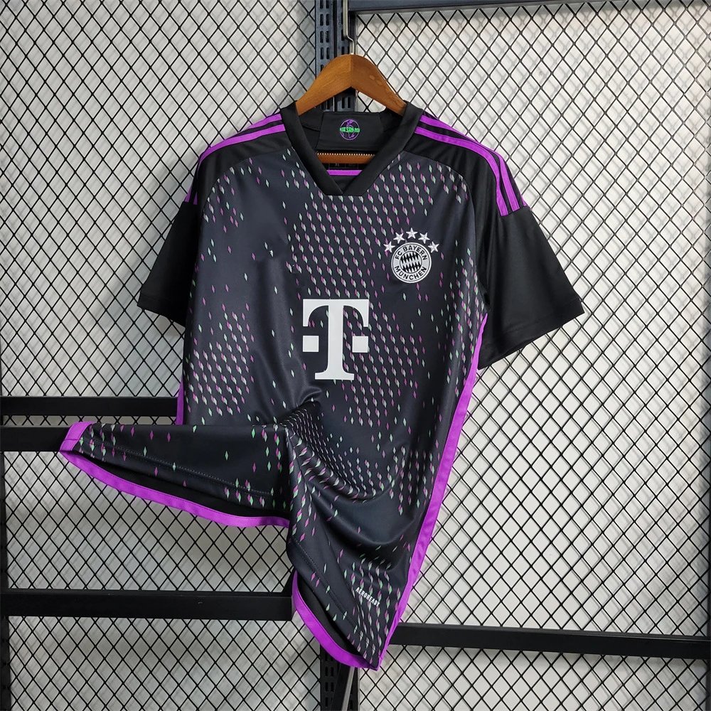 Adidas Football Jerseys FC Bayern München short-sleeve jersey — 23/24 Bayern away game