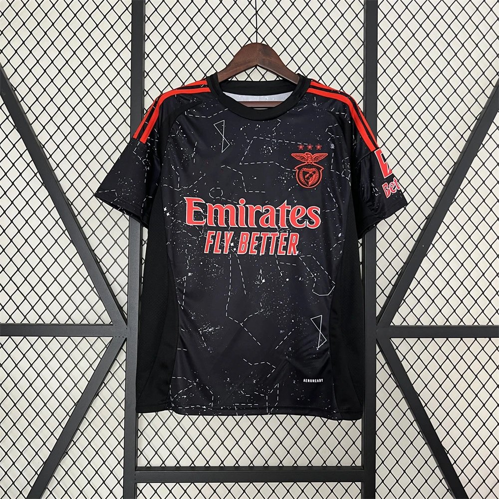 Benfica 2023 24 Home Red Emirates Fly Better Soccer Jersey