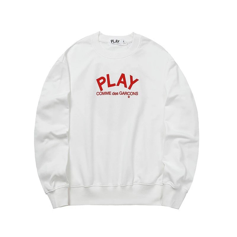 Heart Embroidery Crew Neck Sweatshirt photo 3