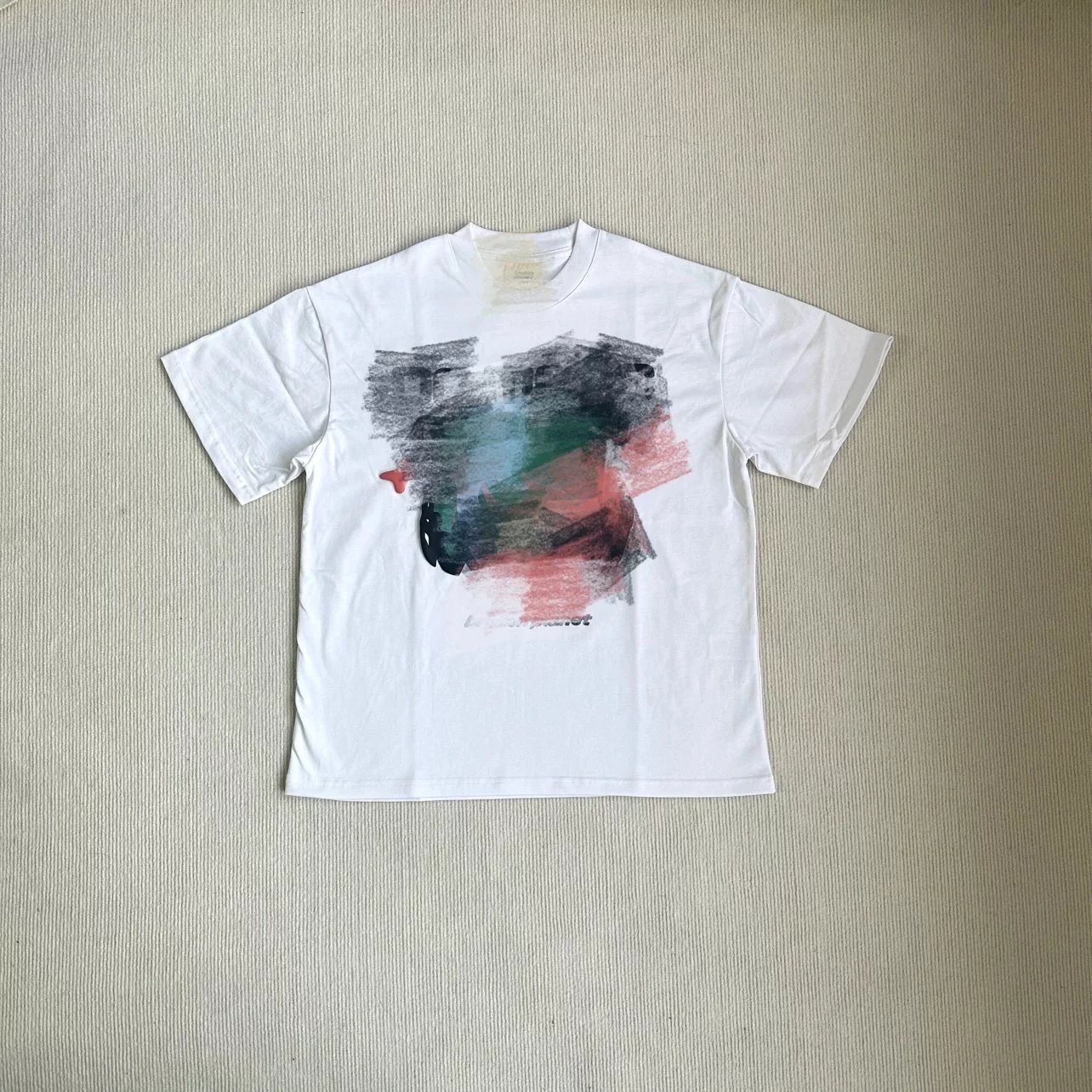 Boy London White Graffiti Cotton T-Shirt Unisex Tee