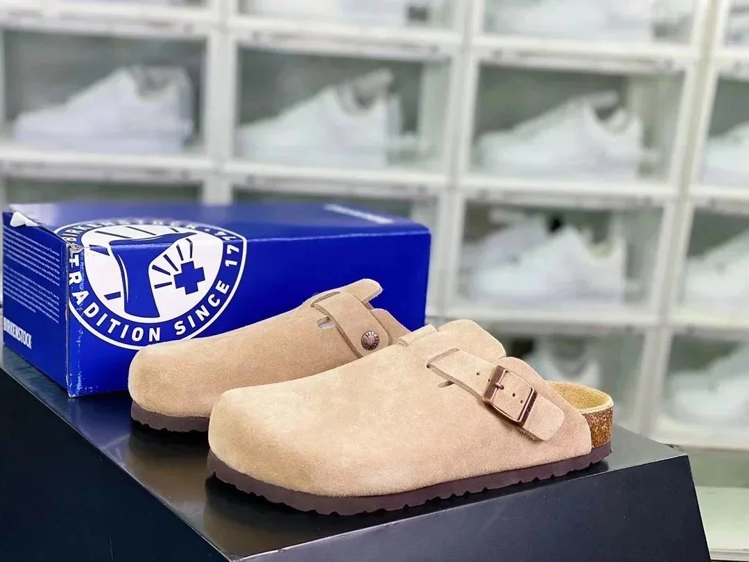 Birkenstock - Khaki Half Drag