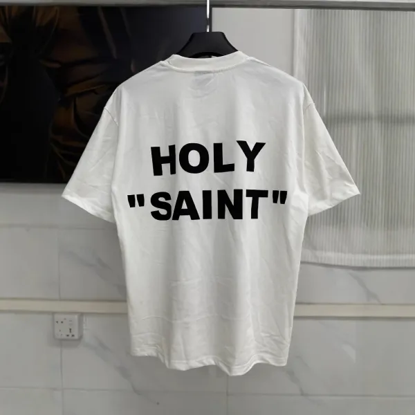 Soleil Jesus Crown of Thorns White T-Shirt - 4