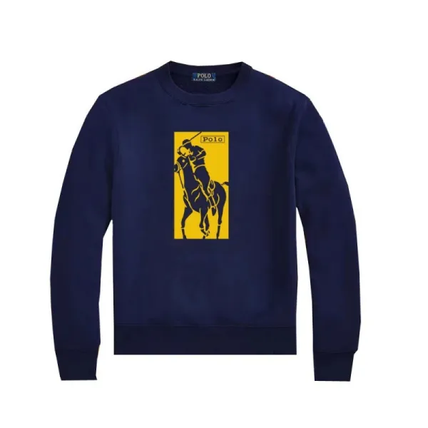 Polo Ralph Lauren Big Pony Graphic Navy Sweatshirt - 1