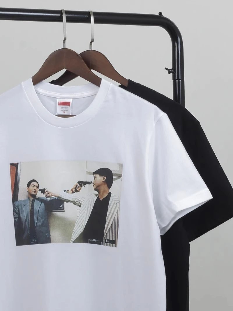 Supreme 994 Painted Box Logo Black T-Shirt - 5