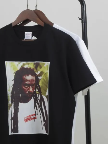 Supreme 994 Painted Box Logo Black T-Shirt - 10