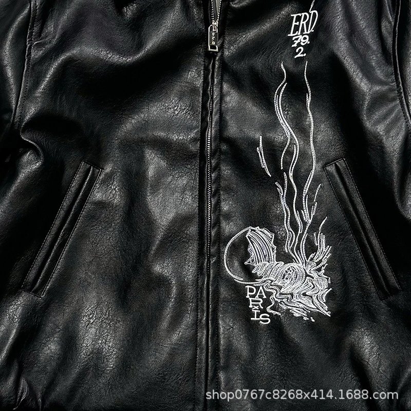 Enfants Riches Déprimés ERD 2 Black Leather Jacket - 33