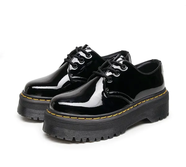 Apsda Tassel Loafers Black with Yellow Stitching Casual Shoes - 14