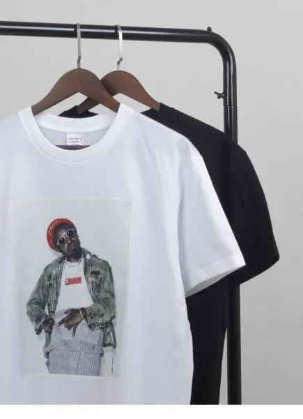 Supreme 994 Painted Box Logo Black T-Shirt - 2