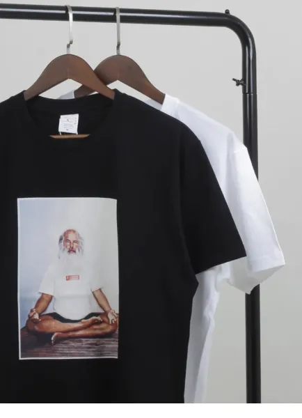 Supreme 994 Painted Box Logo Black T-Shirt - 8