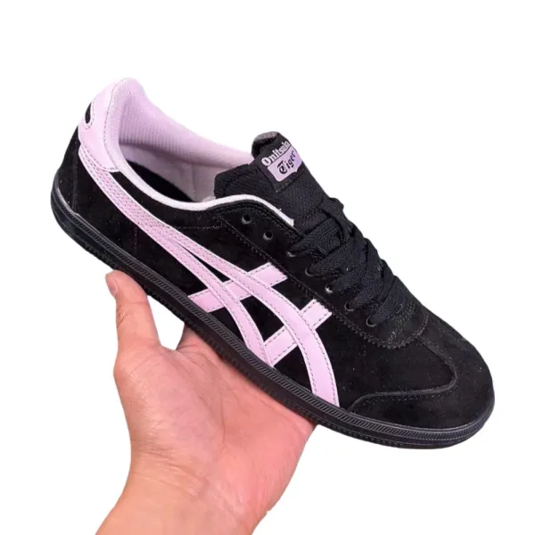 Onitsuka Tiger Mexico 66 Pink and Black Sneakers - 1