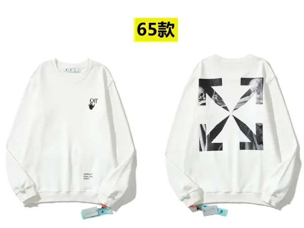 Off-White Arrow Graphic Oversized Sweatshirt - 18