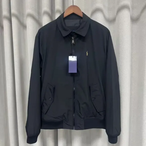 Polo Ralph Lauren Harrington Jacket Black Outerwear - 1